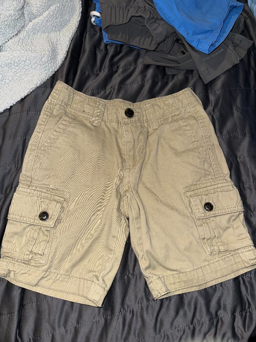 Arizona Jean Co Boys Khaki Cargo Shorts Size 6